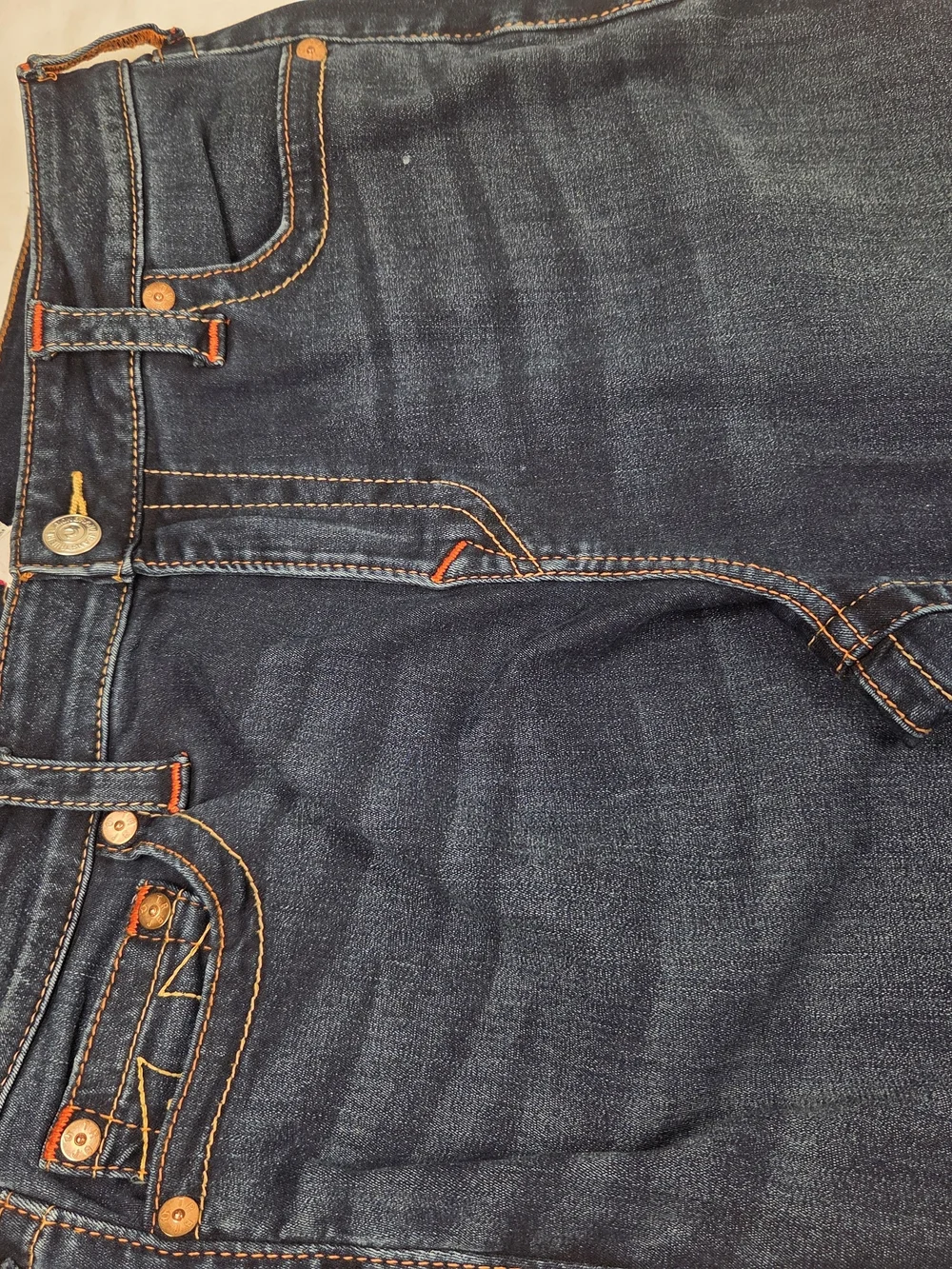 True Religion Men's Indigo Skinny Stretch Jeans